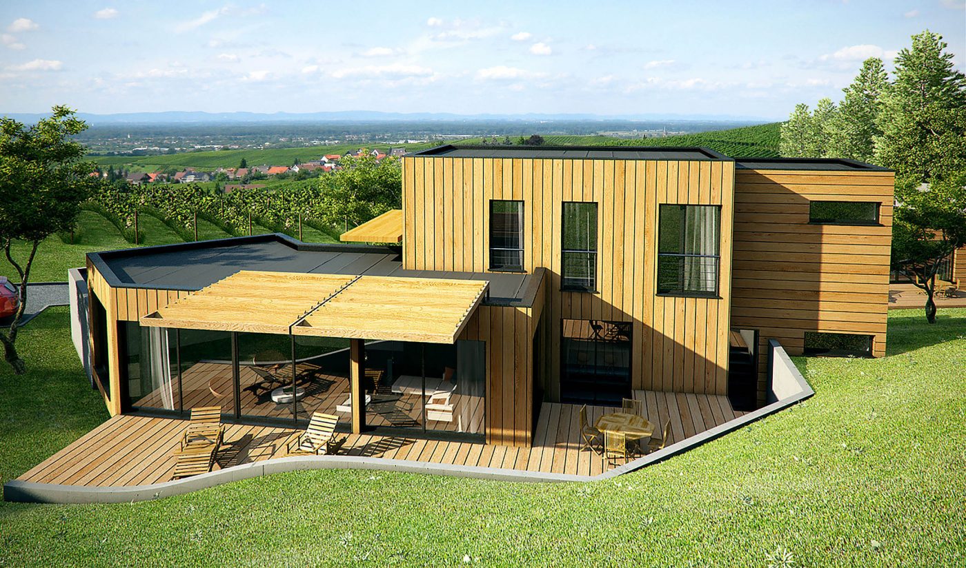 Philippe_Zerbib_Architecte_construction_maisons_ossature_bois_projet_maison_Chigny 2