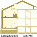 Philippe_Zerbib_Architecte_construction_maisons_ossature_bois_projet_maison_ISSY-LES-MOULINEAUX_coupe