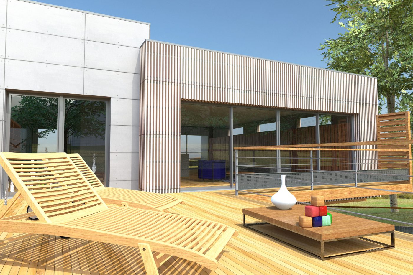 Philippe_Zerbib_Architecte_construction_maisons_ossature_bois_projet_maison_Amozigh_View 0_14