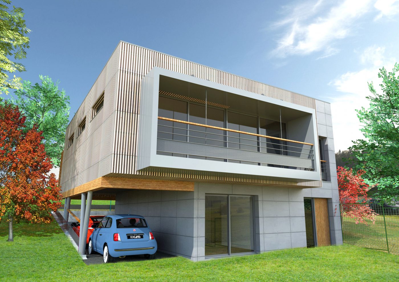 Philippe_Zerbib_Architecte_construction_maisons_ossature_bois_projet_maison_Amozigh_View 0_15