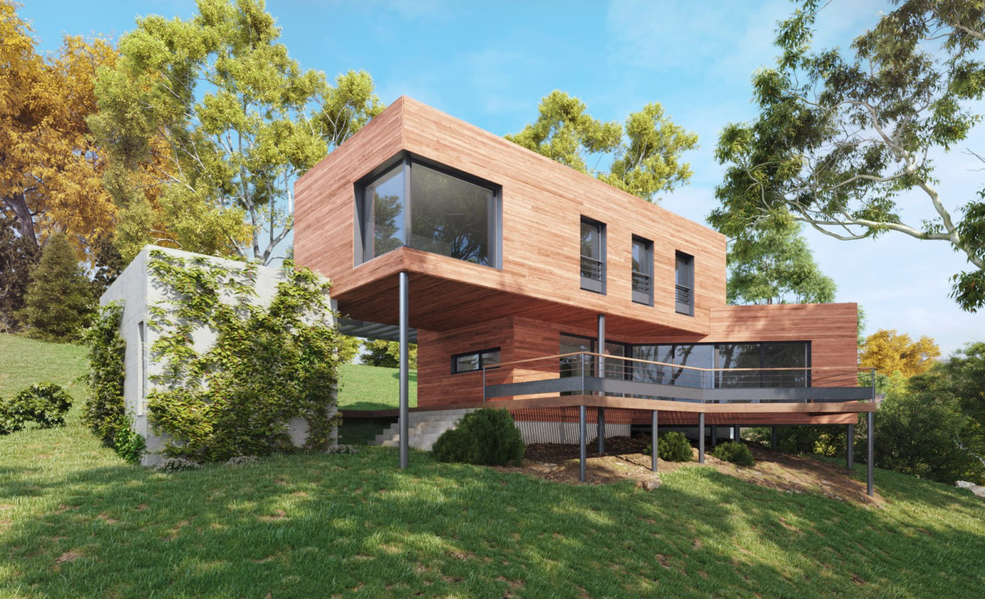 Philippe_Zerbib_Architecte_construction_maisons_contemporaines_ossature_bois_projet_maison_Doukhan Maison 7 8 jpeg recadrée 2